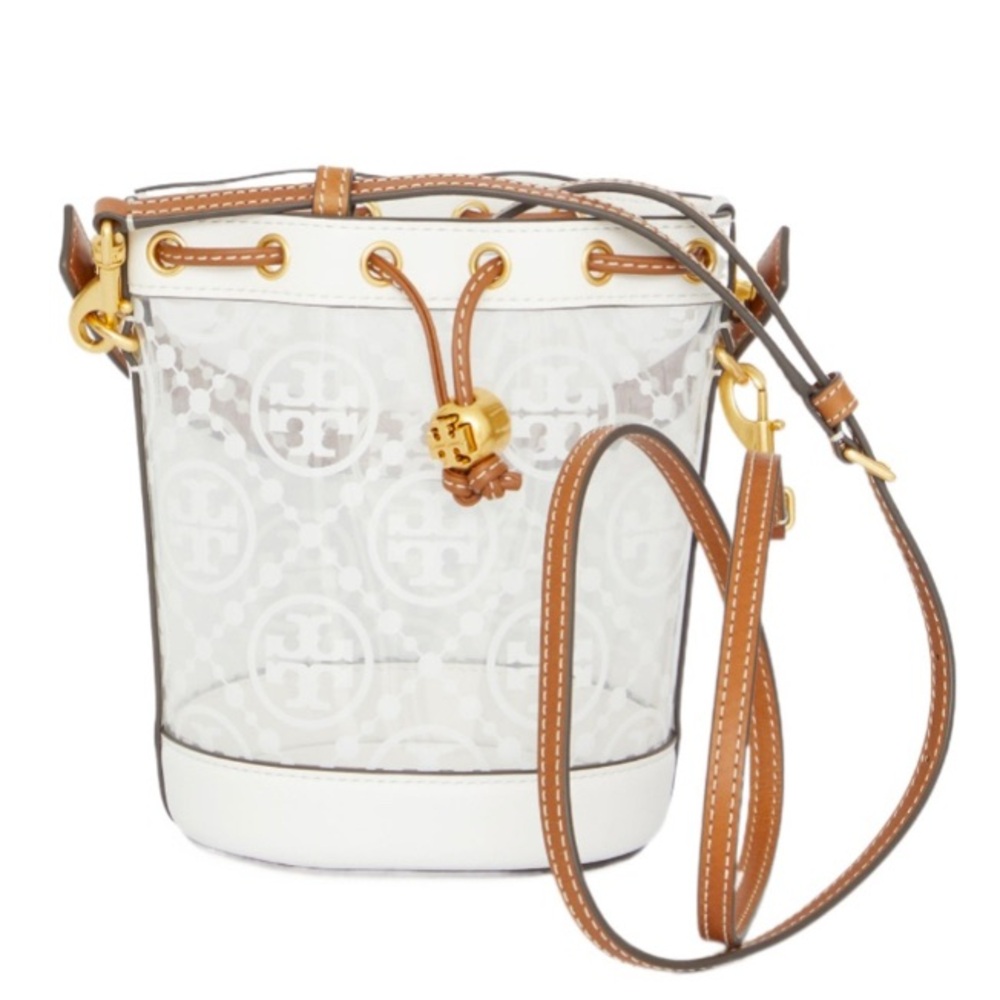 T Monogram Bucket Bag
